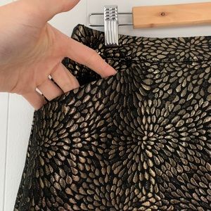 DownEast Black/Metalic Skirt